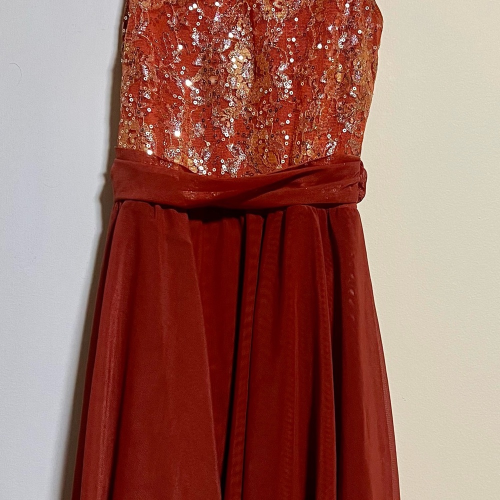 Elegant Sequin Lyrical Costume